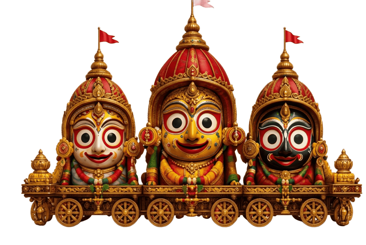 Jagannath Rath Yatra Deities
